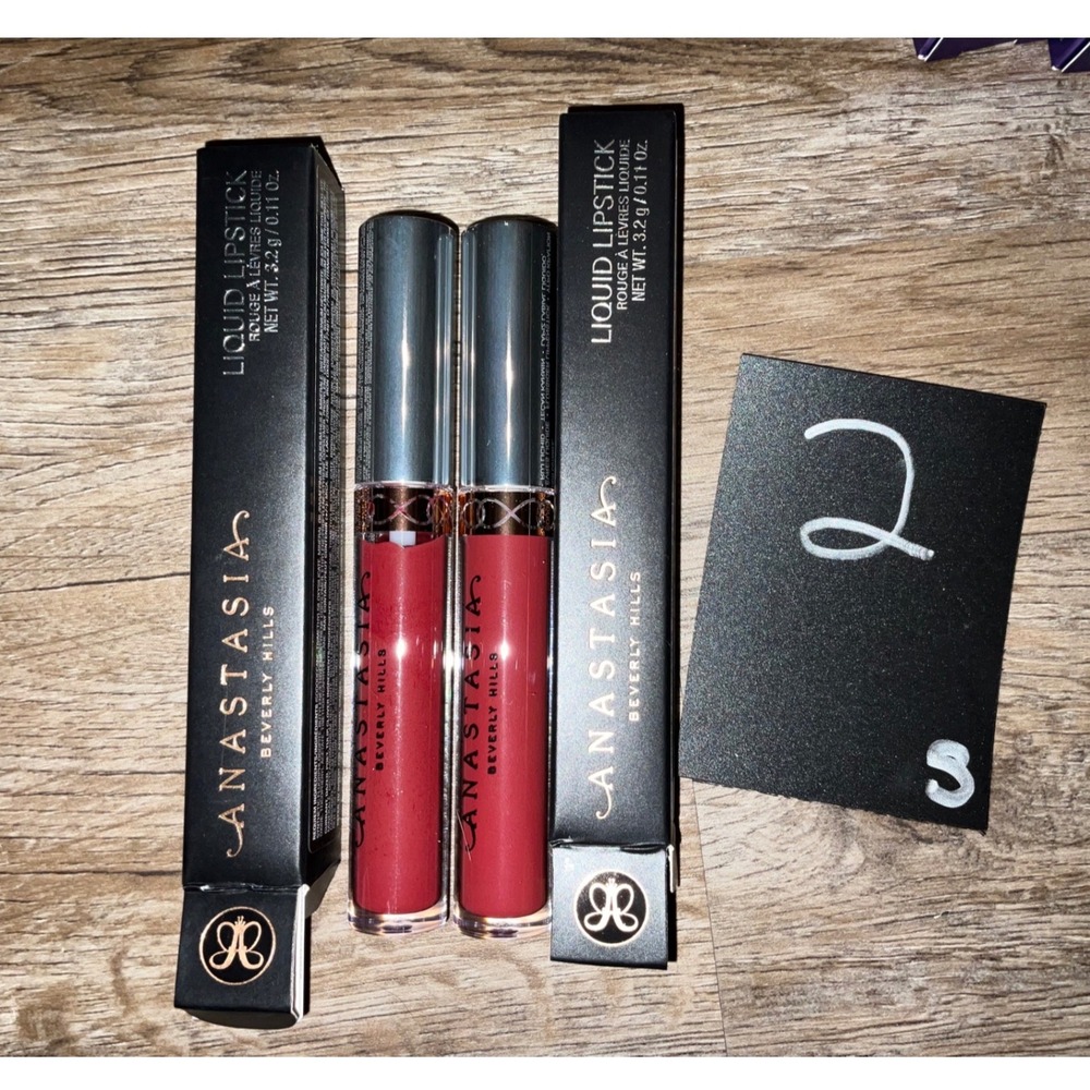 Anastasia Beverly Hills Liquid Lipstick Bohemian Matte Finish Set of 2